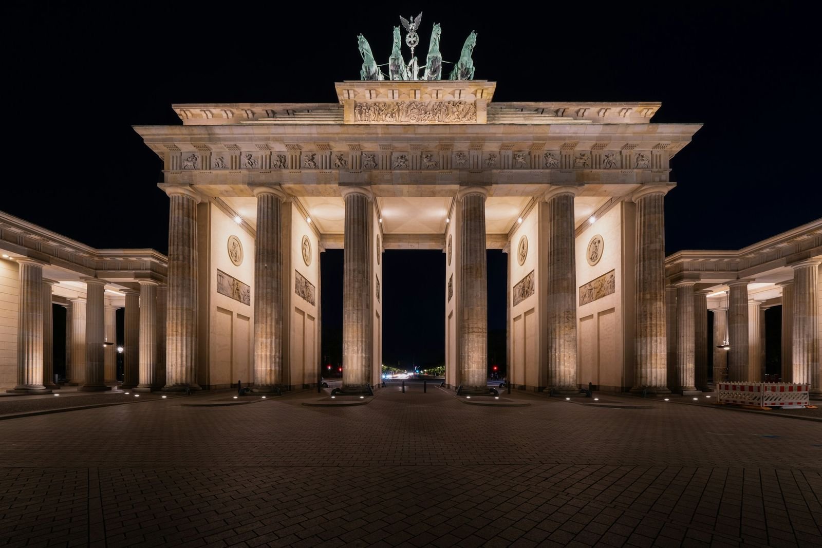 The Brandenburg Gate in Berlin