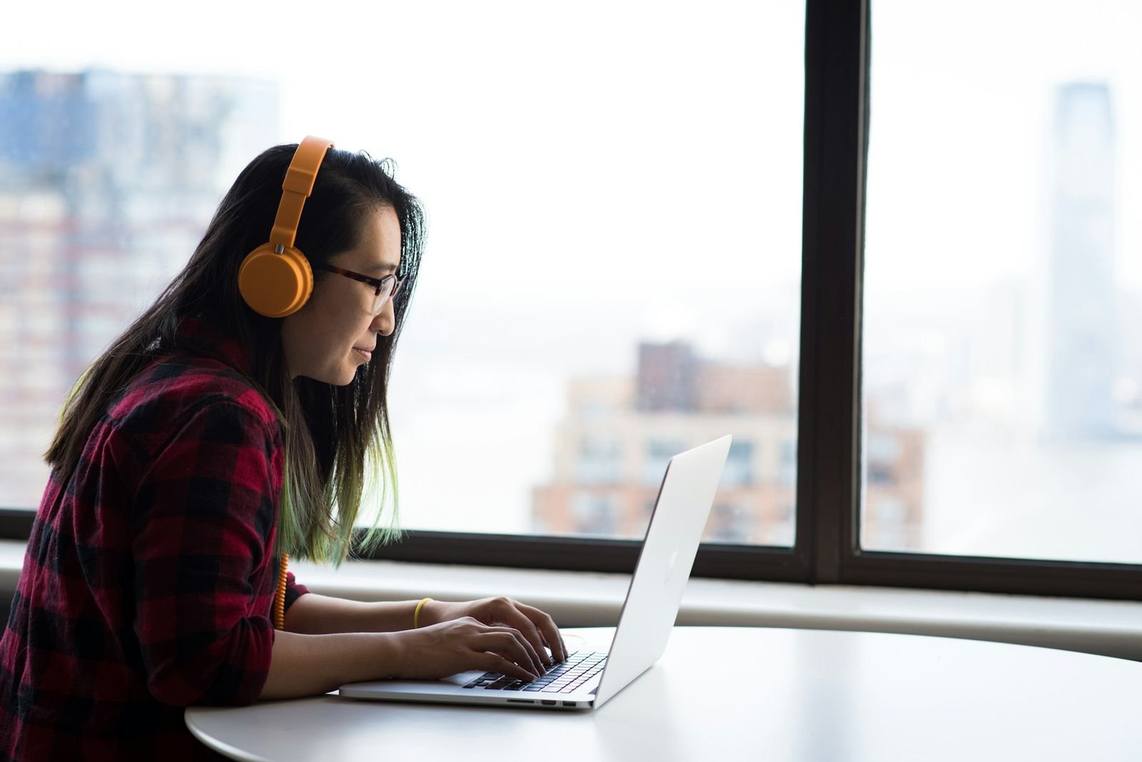 Online interview practice session